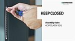 KEEP CLOSED - SIMONSWERK UK Ltd